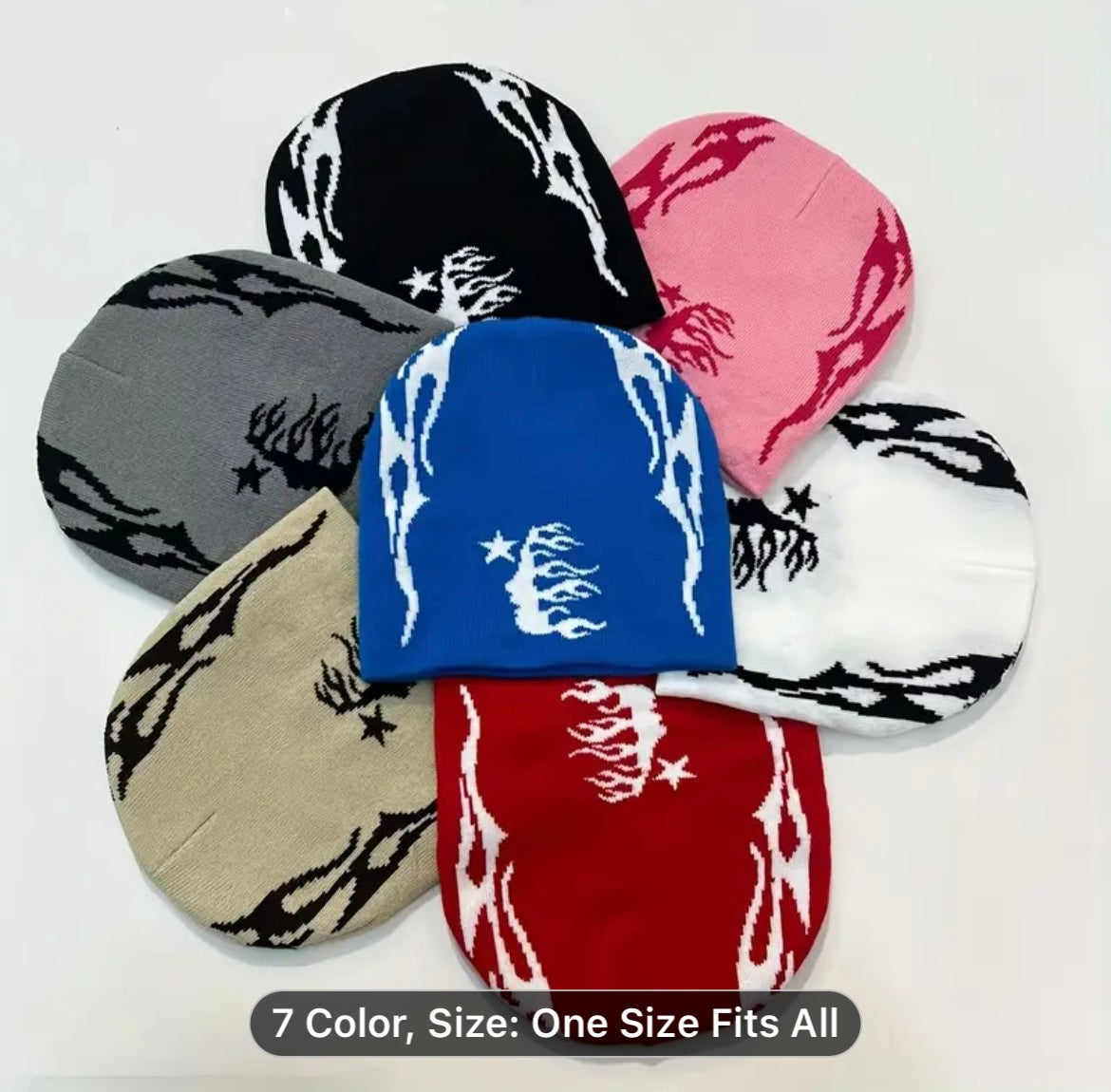 FLAMESTARS 3.0 beanies