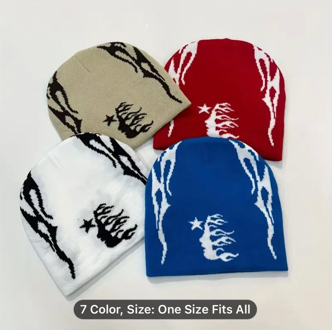 FLAMESTARS 3.0 beanies