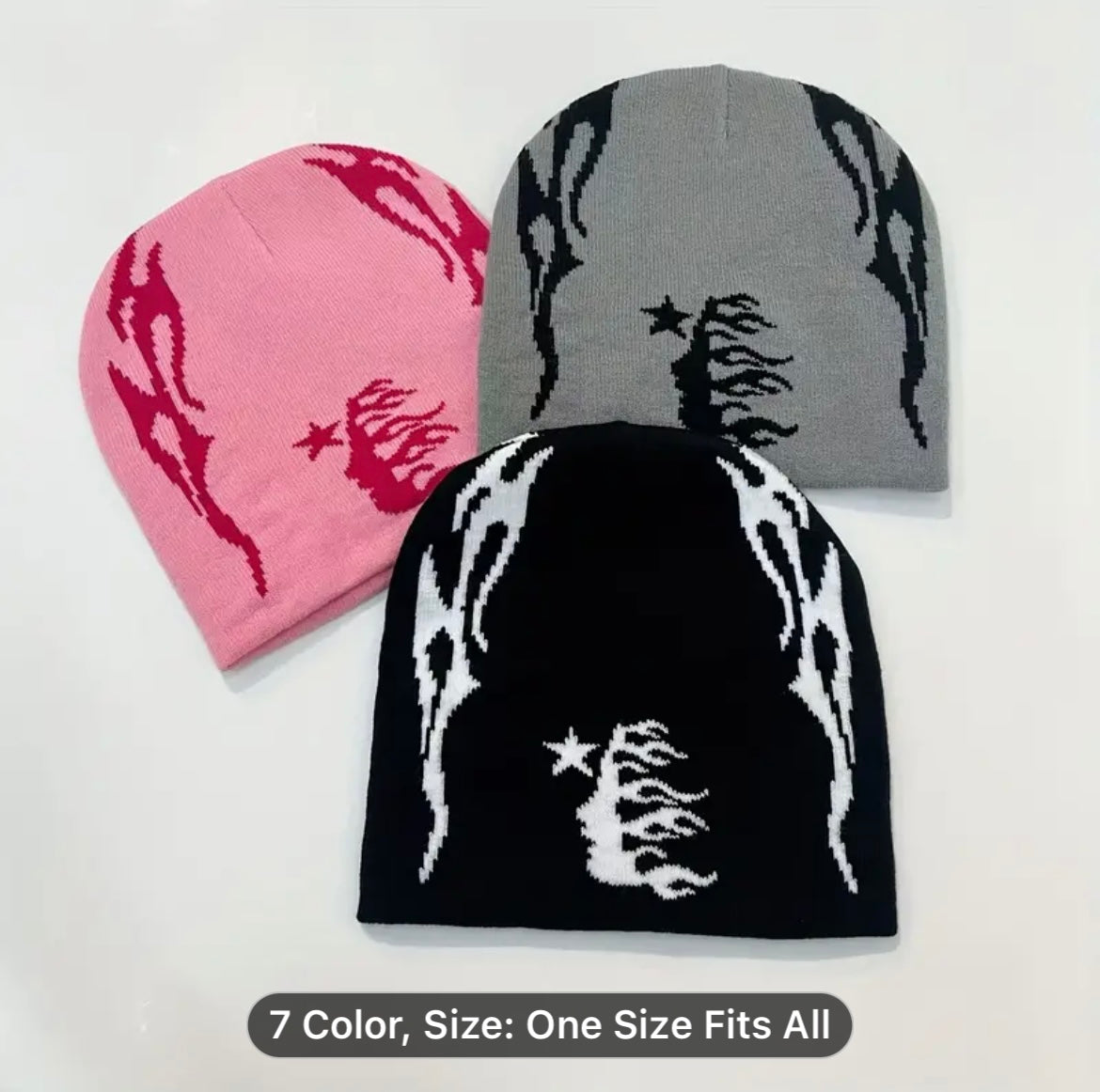 FLAMESTARS 3.0 beanies