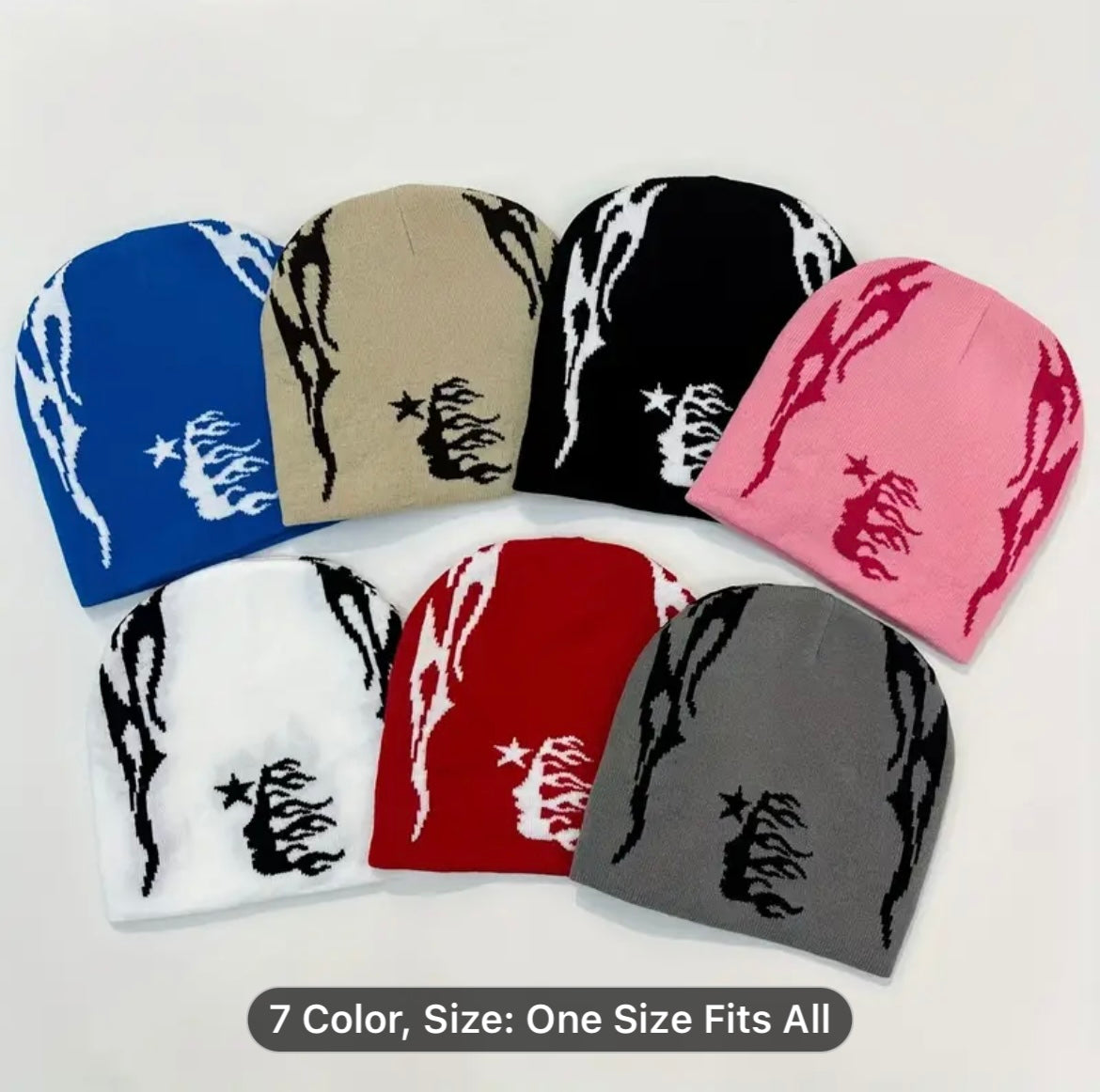 FLAMESTARS 3.0 beanies