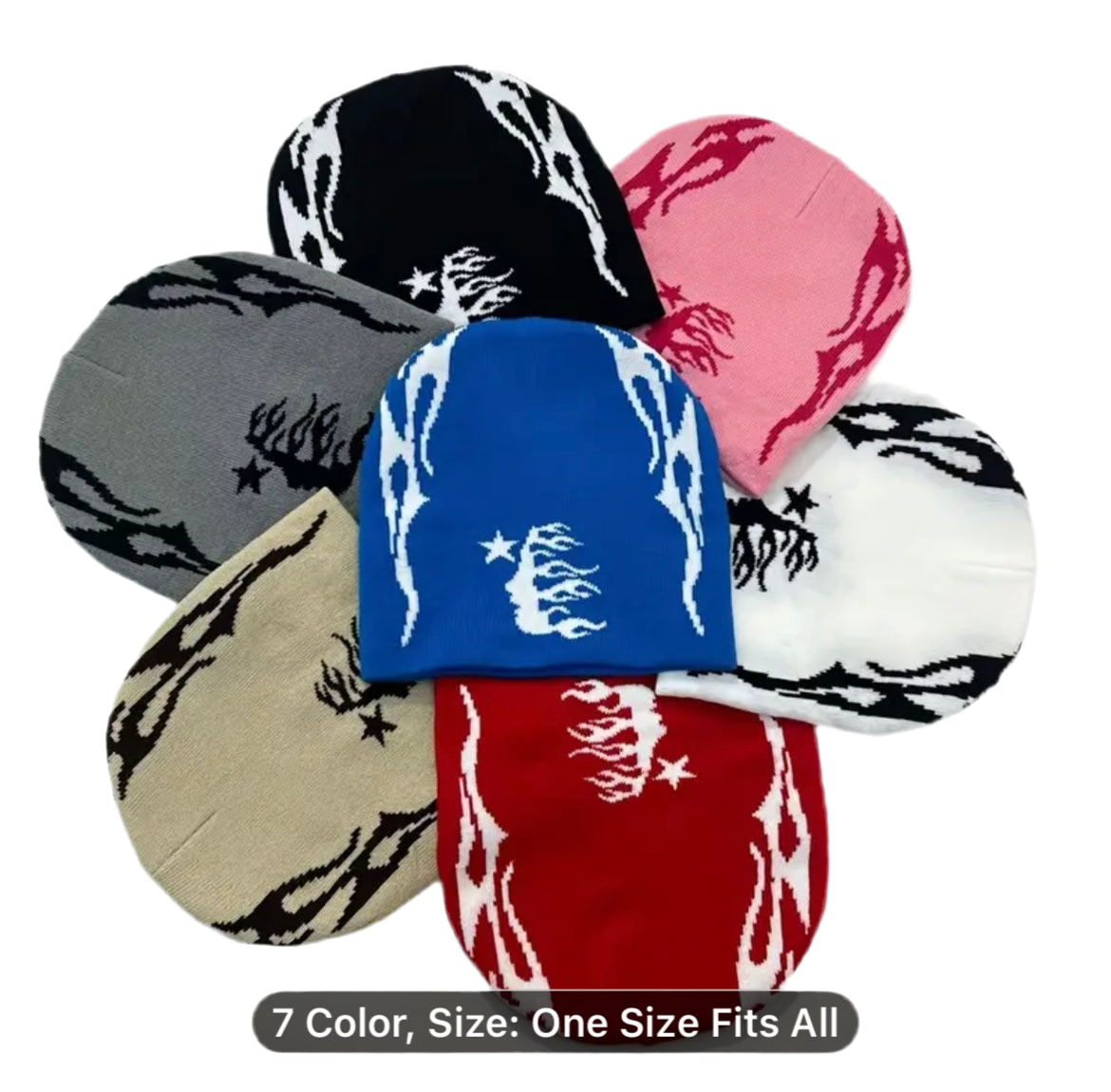 FLAMESTARS 3.0 beanies