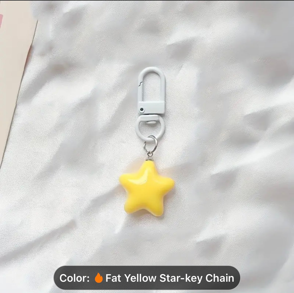 Shooting star keychain