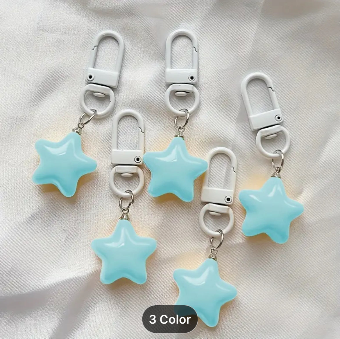 Shooting star keychain