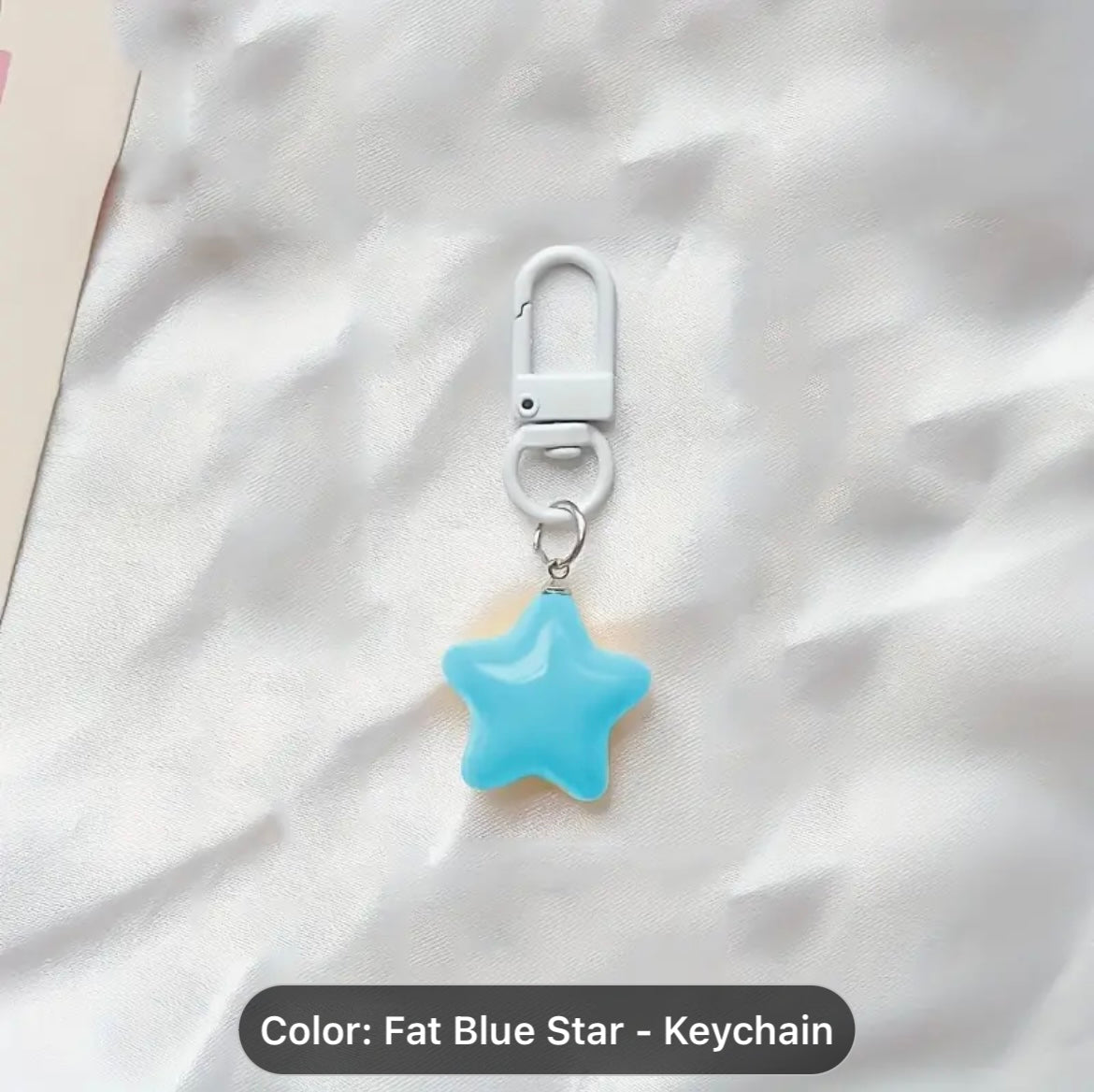 Shooting star keychain