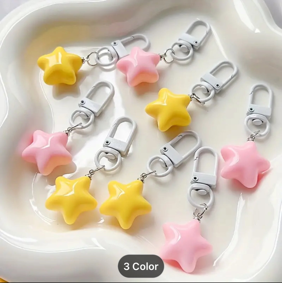 Shooting star keychain