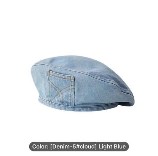 Denim Berets